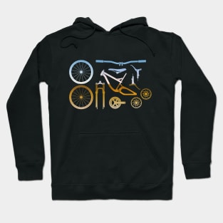 Bike parts Hoodie